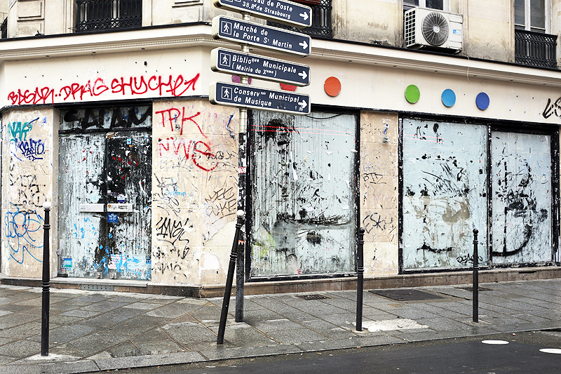 Paris - rue Faubourg Saint Denis