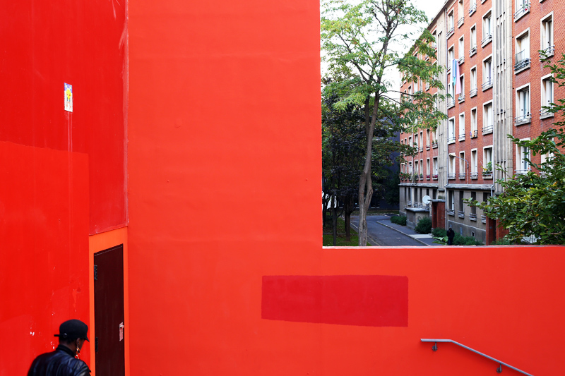Paris - Quartier Chinois, rouge