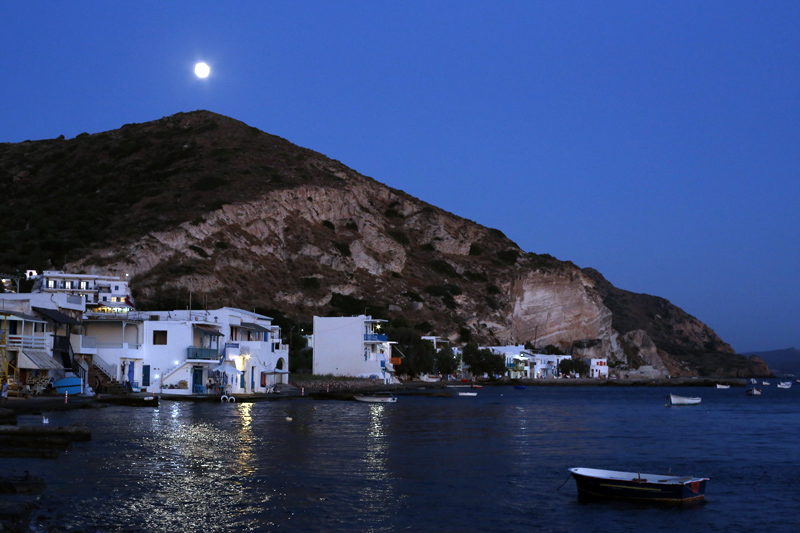 Il porticciolo di Klima a Milos