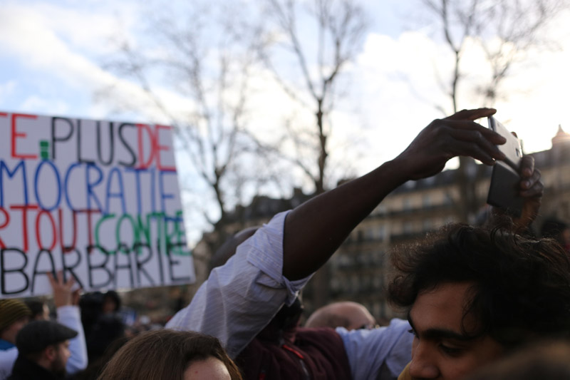 reportage Paris contre le terrorisme