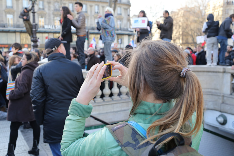 Marche Paris 11 janvier 2015 Place République