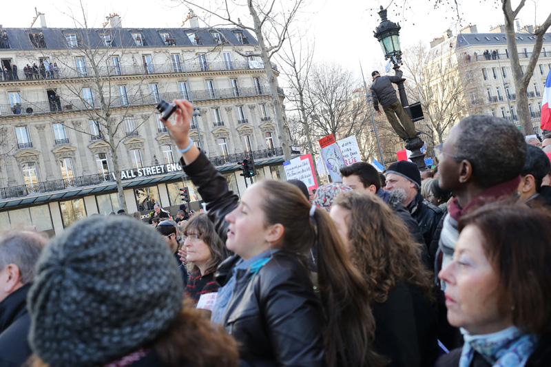 Place République Paris 11 janvier 2015