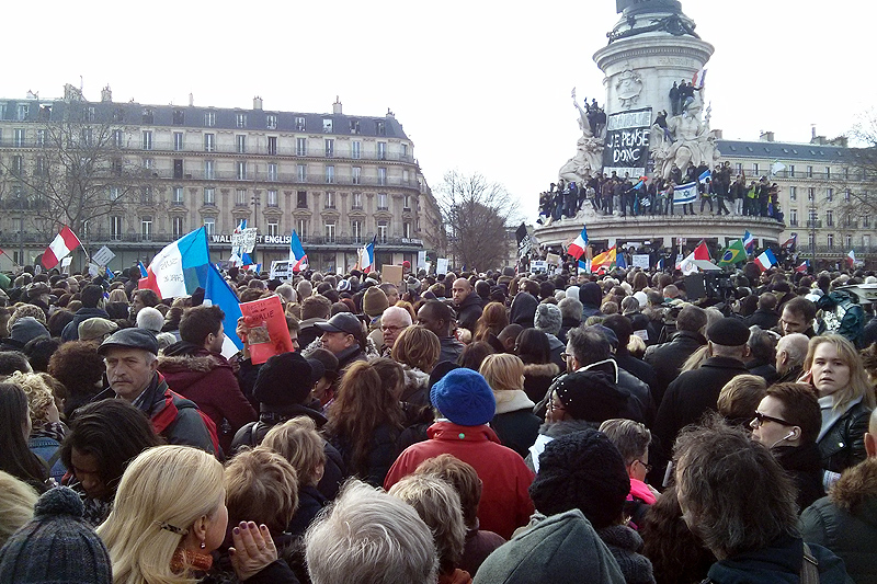 Manifestation 11 janvier Charlie
