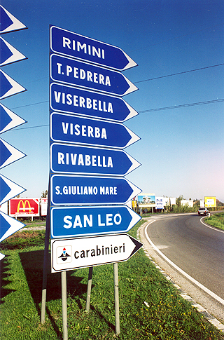 verso rimini ottobre 1998 - reportage mare inverno