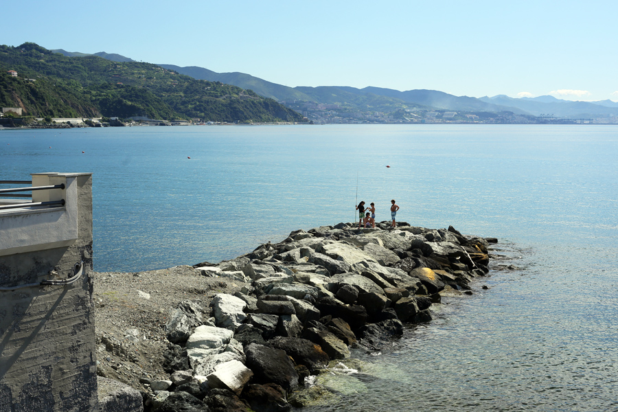 scogliera ad arenzano