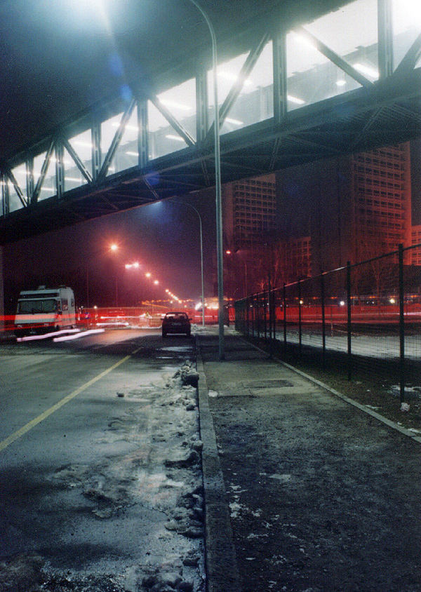 bologna fiera district di notte fotografia contemporanea bologna notturna torri di kenzo tange