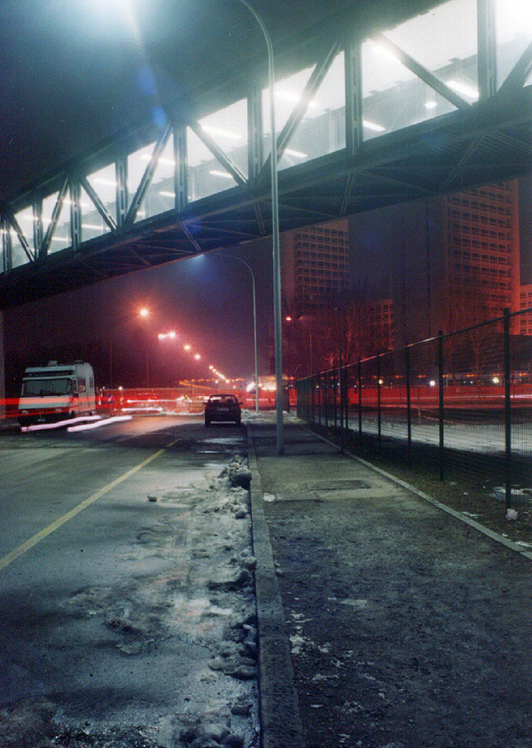 bologna, january 2000, fiera district