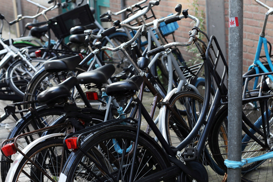amsterdam contemporary photography bikes