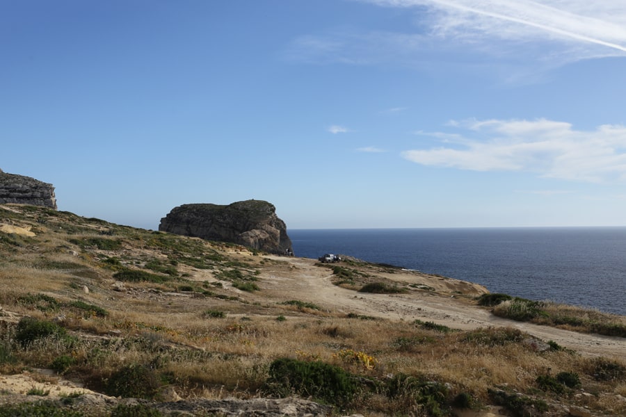 malta, mare e scoglio foto di paesaggio