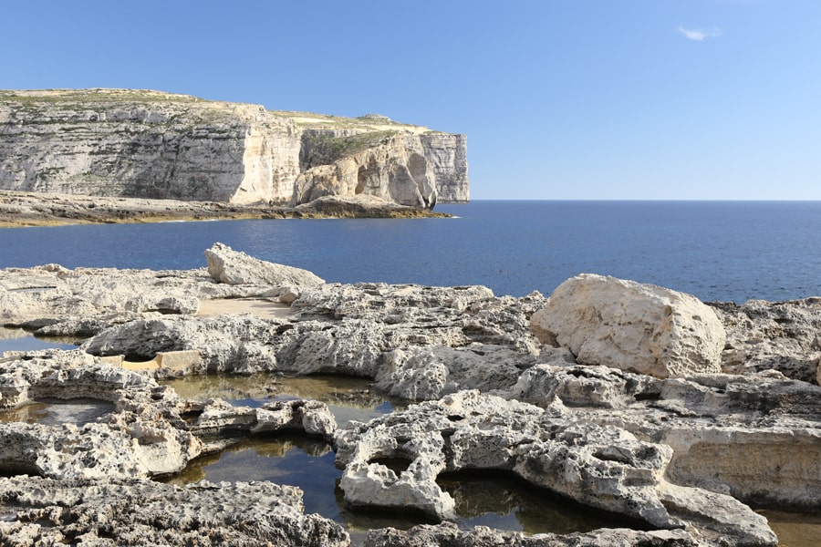 malta panorama saline