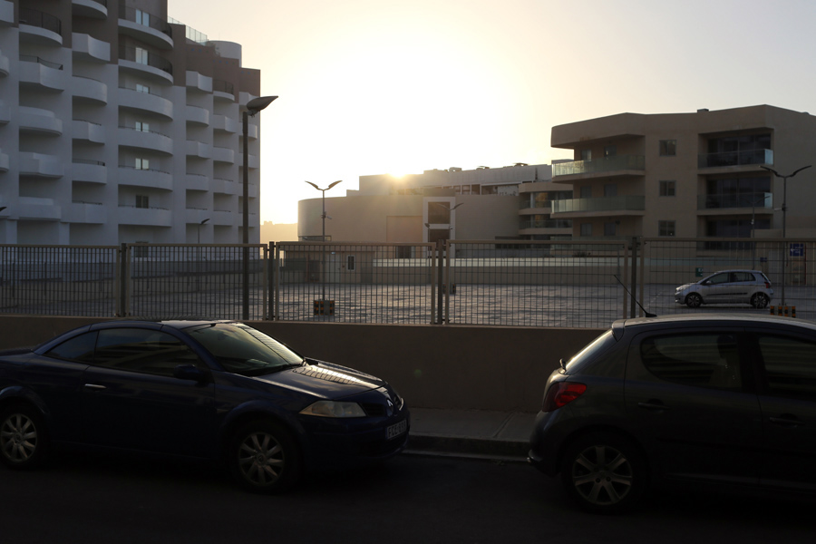 modern buildings in malta