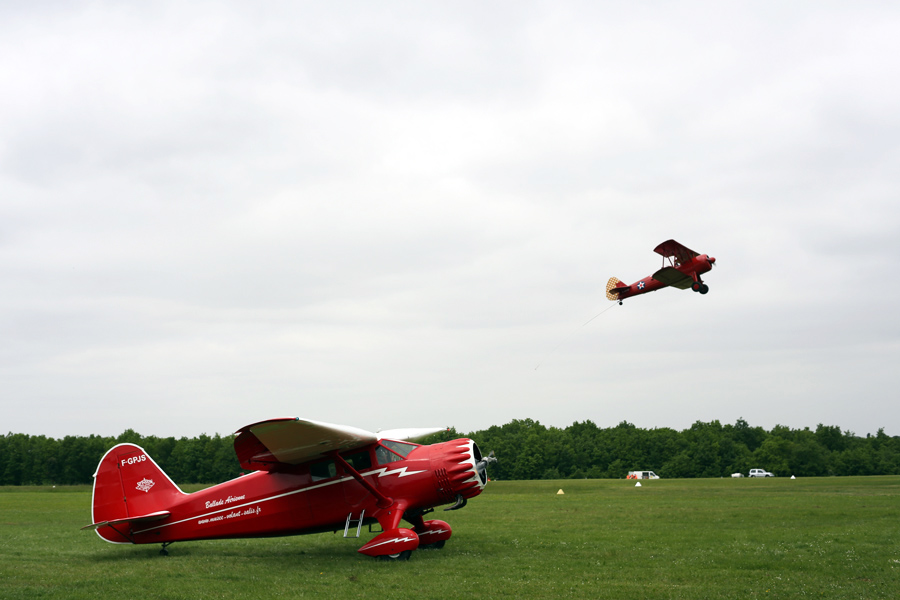 ferte alais, Stinson SR-10C Reliant (F-GPJS) – L'Echarpe Blanche