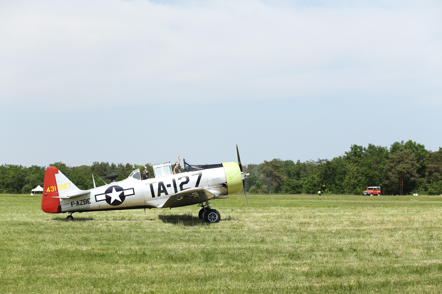 ferte alais, le temps des hélices, North American T-6 Texan (F-AZBE)