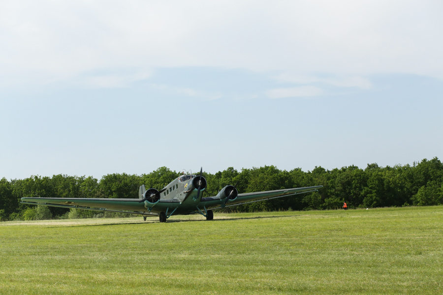 ferte alais, le temps des hélices 2023, Junkers Ju-52/3m (F-AZJU)