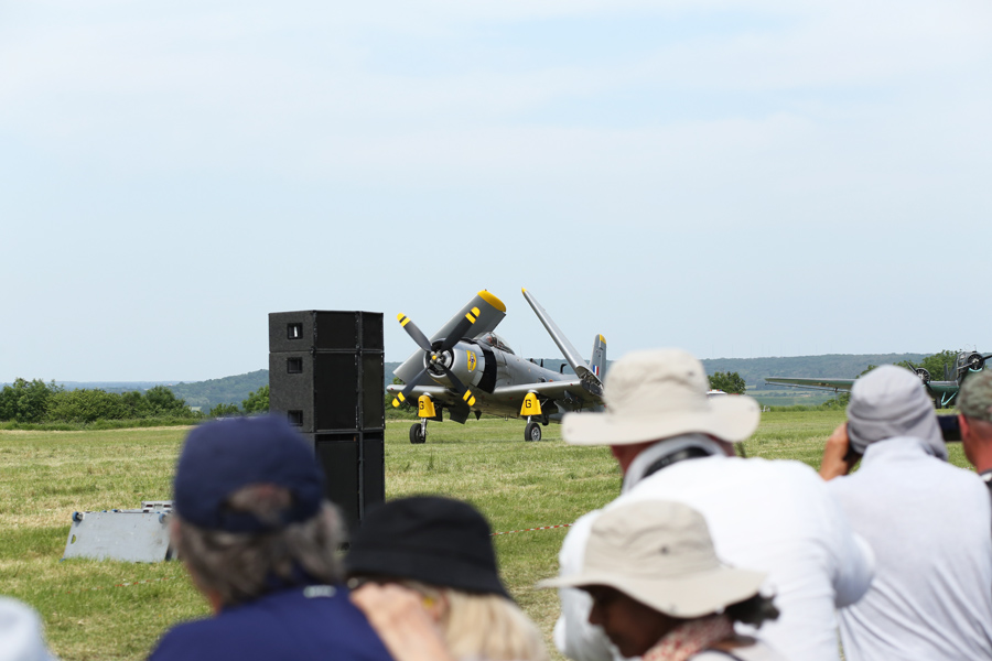 ferte alais, boeing 747 corsair passage