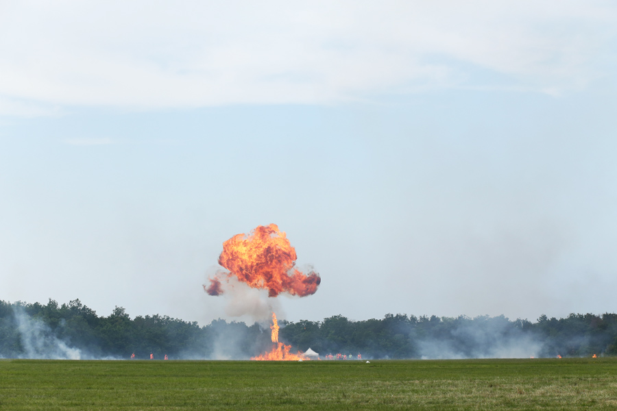 ferte alais le temps des hélices, les effets spéciaux