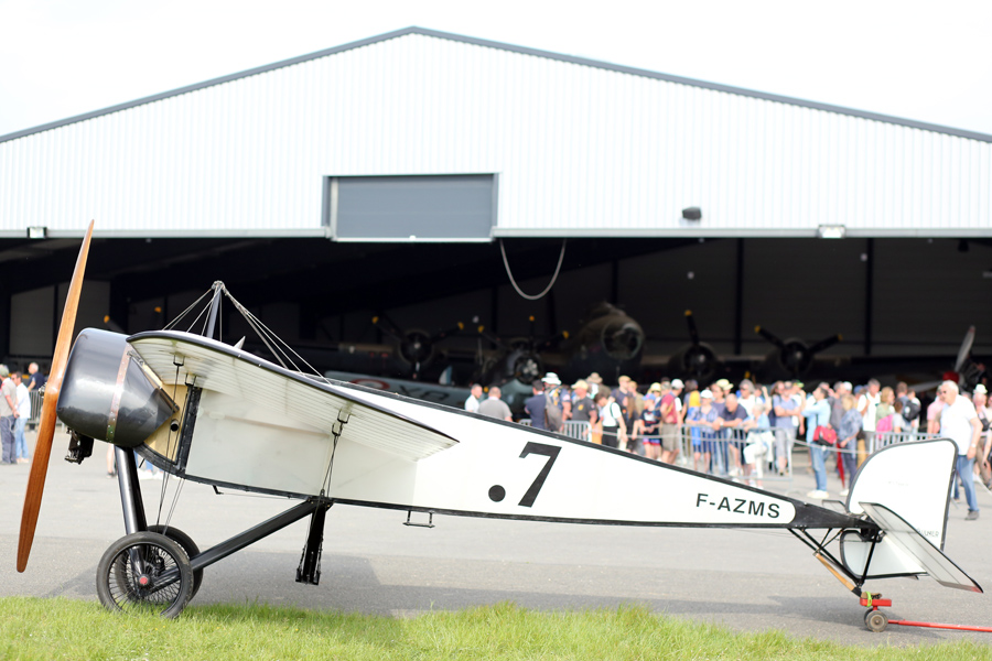 ferte alais meeting aérien 2023, Morane-Saulnier Type H (F-AZMS)