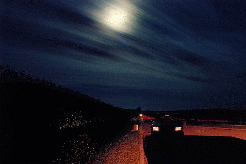 Passariano, Codroipo, night photography