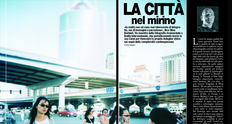 intervista a olivo barbieri su città e fotografia