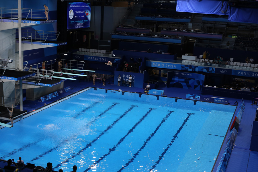 olympiades paris chinois plongeon 10 mètres champions