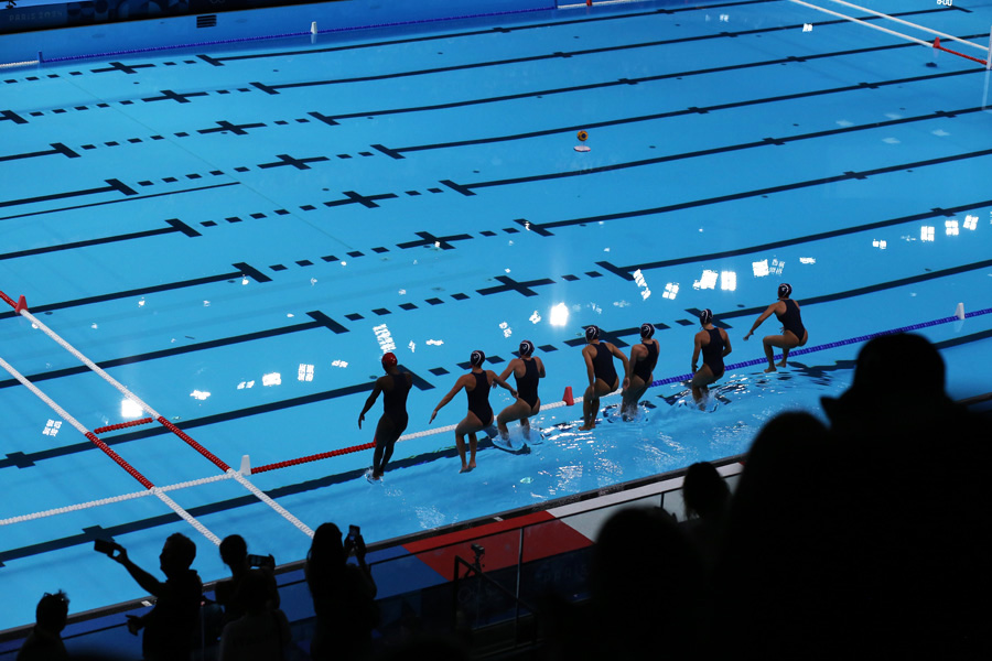 olimpiadi di parigi 2024 pallanuoto femminile setterosa 31 luglio 2024