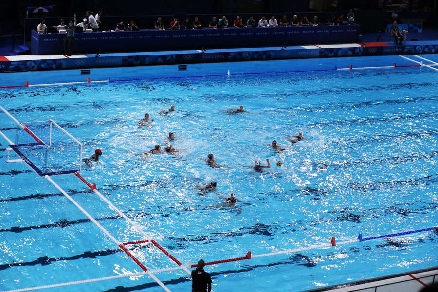 olimpiadi di parigi 2024 setterosa pallanuoto femminile 31 luglio 2024