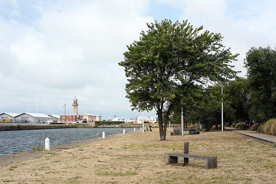 le havre quai de la Saône, situé dans le quartier de l'Eure, bassin