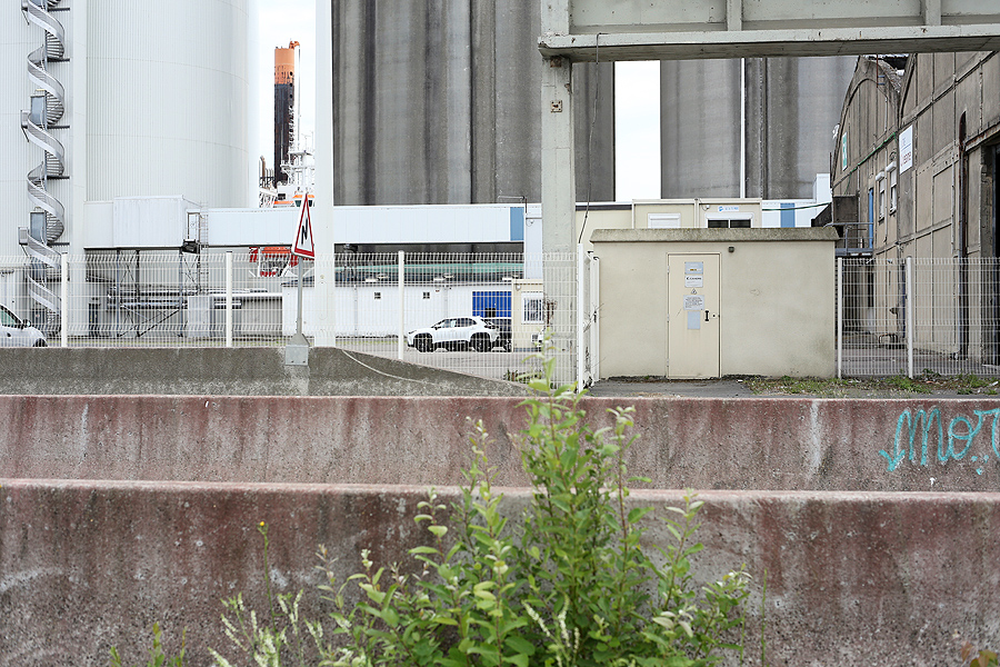 port du havre et pole industriel, posto topographic photography and expanded photography