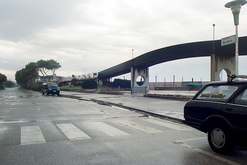 Lignano Pineta, surf d'inverno