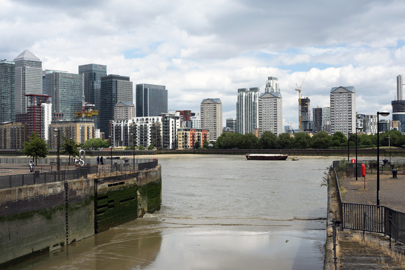 docklands di londra foto di architetture