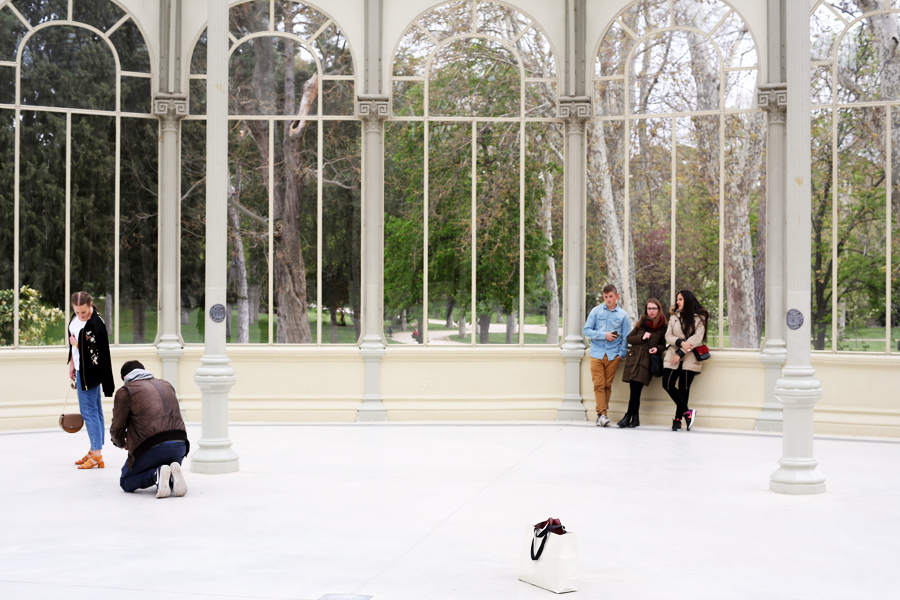 madrid fashion blog photo session palais cristal