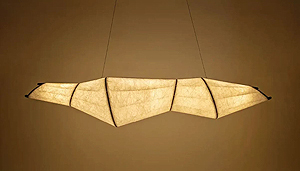 Lampada Giona 2 di Michele de Lucchi e Amberto Nason, produzione privata, lampada a sospensione