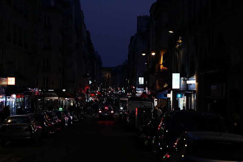 parigi di notte strasbourg saint denis faubourg saint denis