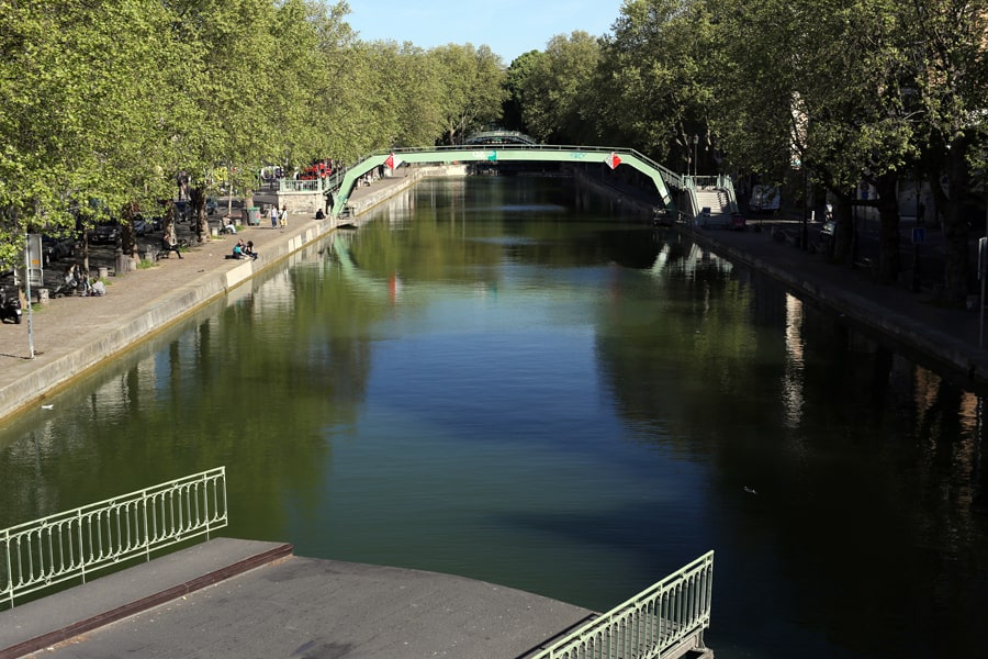 promenade sur le canal saint martin