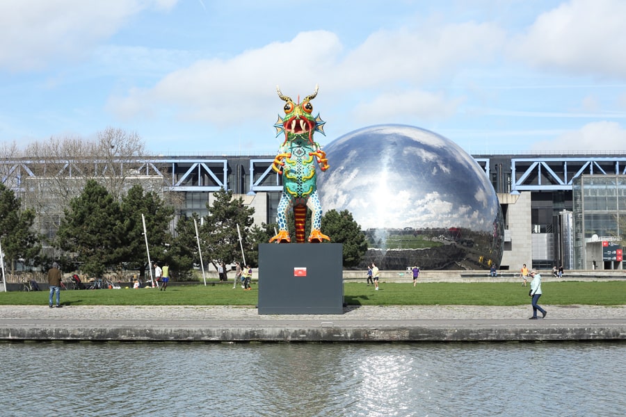 paris installation alebrijès & mexicraneos