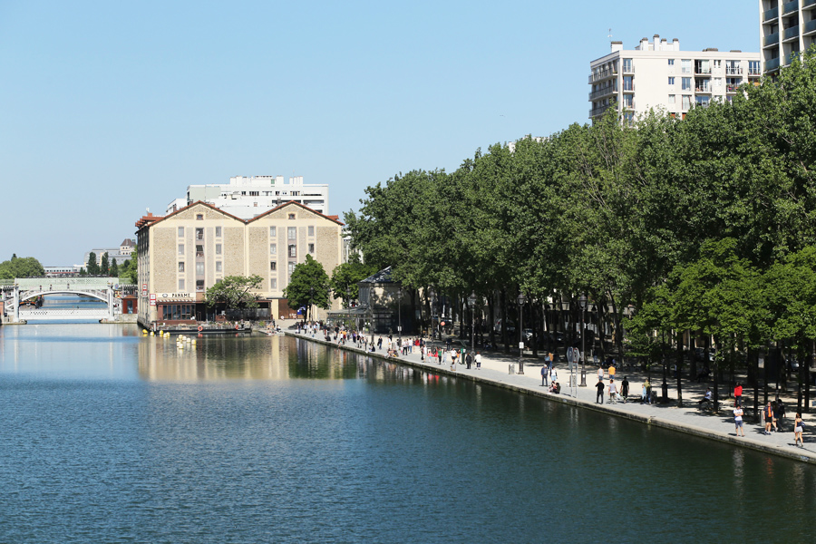 bassin de l'ourcq pendant le confinement