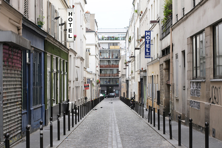 paris belles rues, rue d'aix confinement