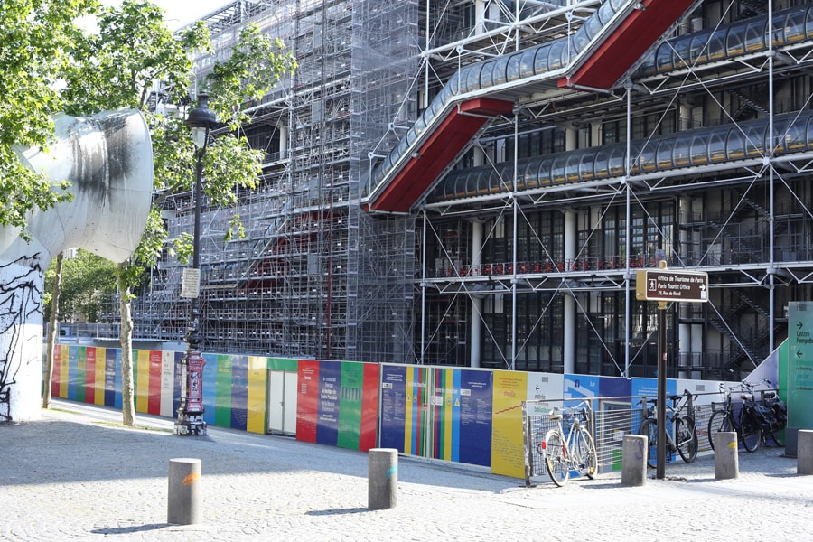 paris travaux centre pompidou renzo piano