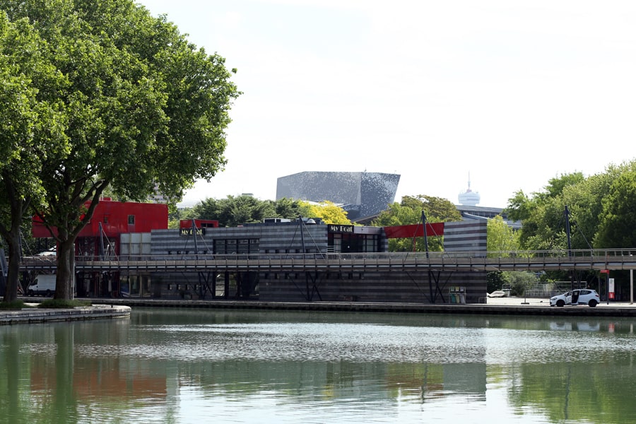 paris bassin villette philharmonie tour hertzienne