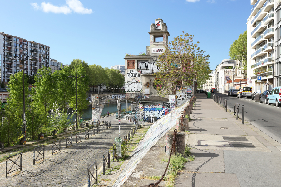 paris, point éphèmère, usines ephemeres, canal saint martin