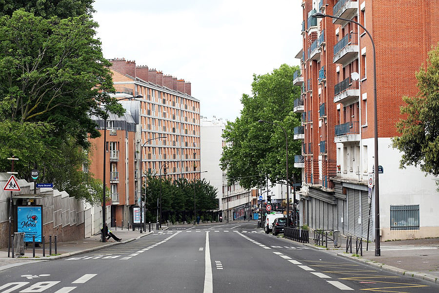 photo reportage 20eme arrondissement paris confinement covid