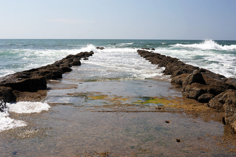 high tide sea, French Basque Country, contemporary photography, seascapes